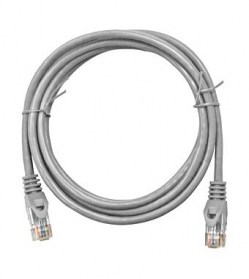 Mrežni kablovi: Schrack Patch kabl RJ45 Cat.6 U/UTP PVC sivi 10m