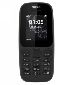 Mobilni telefoni: Nokia 105 Single SIM black