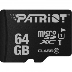 Memorijske kartice SD: Patriot MicroSDHC 64GB PSF64GMDC10