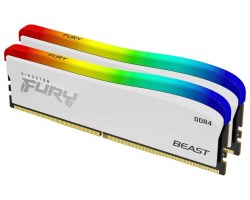 Memorije DDR 4: DDR4 32GB 3200MT/s Kingston KF432C16BWAK2/32 Fury Beast RGB Special Edition