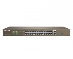 Mrežni svičevi: IP-COM F1026FV1.0 24FE+2GE/2SFP V Ethernet Umanaged Switch