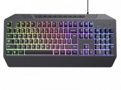 Tastature: TRUST GXT 836 EVOCX Illuminated gaming keyboard with rainbow wave RGB