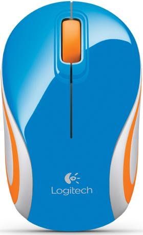 Miševi za notebook-ove: Logitech mouse M187 Wireless Blue 910-002738