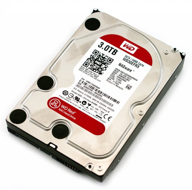 Hard diskovi SATA: WD 3TB 30EFRX Red