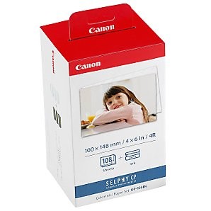 Papir: Canon Color Ink/Paper set KP-108IN