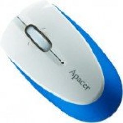 Miševi: Apacer M822 Wireless laser mouse Blue-White