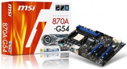 Matične ploče AMD: MSI 870A-G54 FX