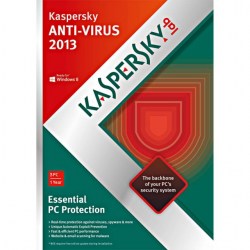 Antivirusni softver: Kaspersky AntiVirus 2013 1 user box 1 year