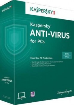 Antivirusni softver: Kaspersky Antivirus 2015 1 year 3 users box KL1161OBCFS