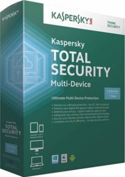 Antivirusni softver: Kaspersky Total Security MultiDevice 2015 1y 3dev KL1919OBCFS