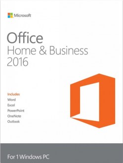 Aplikativni softver: Microsoft Office Home and Business 2016 32/64 English CEE Only DVD T5D-02277