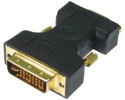 Konektori: Adapter DVI - VGA
