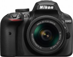 Digitalne kamere: Nikon D3400 + AF-P DX 18-55mm f/3.5-5.6G VR