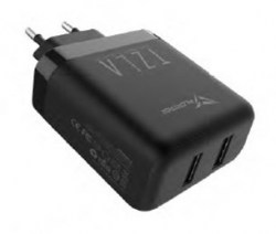 AC adapteri: PowerLogic MAXIMA S2400 Black USB Quick charge
