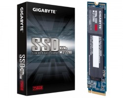 M.2 SSD: Gigabyte 256GB SSD GP-GSM2NE3256GNTD