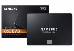 Hard diskovi SSD: Samsung 250GB SSD MZ-76E250BW 860 EVO