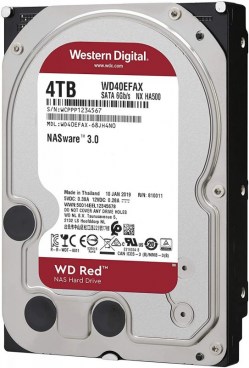 Hard diskovi SATA: WD 4TB 40EFAX RED NAS