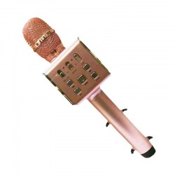 Mikrofoni i slušalice: WSTER L889 Portable Karaoke Bluetooth mikrofon rozi