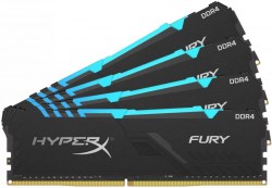 Memorije DDR 4: DDR4 64GB 3600MHz Kingston HX436C17FB3AK4/64 HyperX Fury RGB