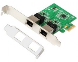 Mrežne kartice: E-Green PCI-Ex 2-port Gigabit Ethernet