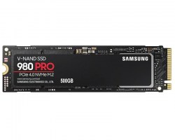 M.2 SSD: Samsung 500GB SSD MZ-V8P500BW 980 Pro