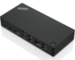 AC adapteri: Lenovo ThinkPad USB-C Dock-EU Gen 2 40AS0090EU