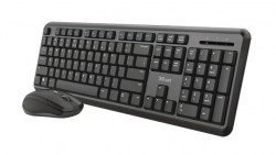 Tastature: TRUST ODY Wireless Silent Keyboard and Mouse Set YU