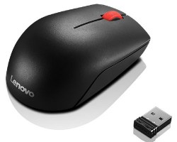 Miševi: Lenovo Mouse Essential compact wireless Black 4Y50R20864