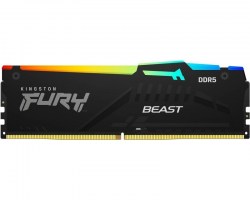 Memorije DDR 5: DDR5 8GB 6000MT/s Kingston KF560C40BBA-8 Fury Beast RGB