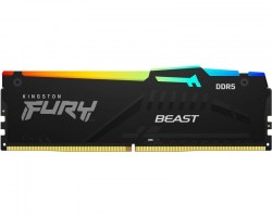 Memorije DDR 5: DDR5 32GB 5600MT/s Kingston KF556C40BBA-32 FURY Beast RGB Black