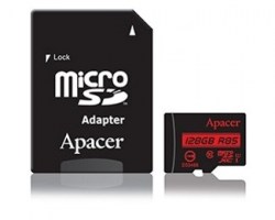 Memorijske kartice SD: APACER MicroSDXC 128GB AP128GMCSX10U5-R