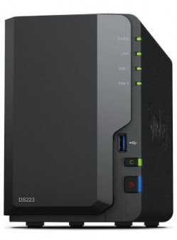 NAS: Synology DiskStation DS223 0/2HDD