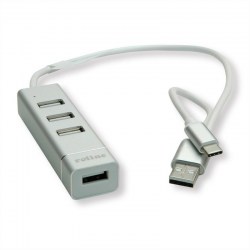 Hubovi: Rotronic USB 2.0 Notebook Hub 14.02.5037