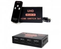 Konektori: FAST ASIA HDMI Switch 3x1 4Kx2K 3D