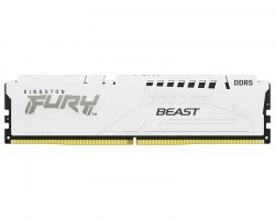 Memorije DDR 5: DDR5 32GB 6000MT/s Kingston KF560C36BWE-32 FURY Beast White EXPO