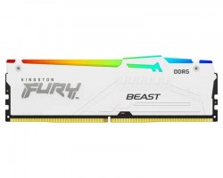 Memorije DDR 5: DDR5 64GB 5200MT/s Kingston KF552C36BWEK2-64 Fury Beast White Expo