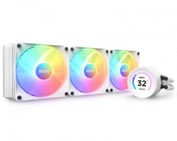 Kuleri: NZXT Kraken Elite 360 RGB vodeno hlađenje belo RL-KR36E-W1