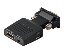 Konektori: FAST ASIA Adapter VGA (M) - HDMI (Ž)