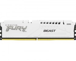 Memorije DDR 5: DDR5 16GB 5200MT/s KINGSTON KF552C40BW-16 Fury Beast White XMP