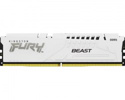 Memorije DDR 5: DDR5 32GB 5200MT/s KINGSTON KF552C40BW-32 Fury Beast White