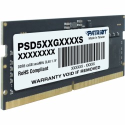 Memorije za notebook-ove: DDR5 8GB 5600MHz SO-DIMM Patriot PSD58G560041S Signature Line