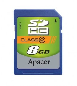 Memorijske kartice SD: Apacer SDHC Card Class4 4GB