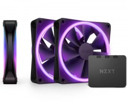 Ventilatori: NZXT F120 RGB Duo Triple Pack 120mm RF-D12TF-B1