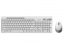 Tastature: GENIUS SlimStar 8230 Wireless USB YU bela tastatura+ miš