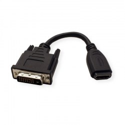 Adapteri: Secomp Value Cableadapter 0.15m HDMI M - DVI F
