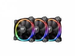 Ventilatori: THERMALTAKE Riing 12 LED RGB Radiator Fan Sync (3-Fan Pack) CL-F071-PL12SW-A