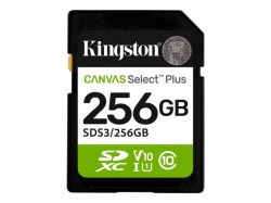 Memorijske kartice SD: KINGSTON SDXC Card 256GB CANVAS Select Plus SDS3/256GB