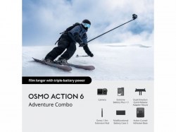 Kamkorderi: DJI Osmo Action 6 Adventure Combo CP.OS.00000506.03