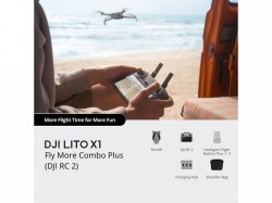 Dronovi: DJI Lito X1 Fly More Combo Plus (DJI RC 2) CP.MA.00000976.01