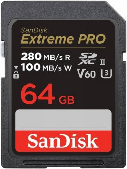 Memorijske kartice SD: SanDisk SDXC 64GB Extreme PRO SDSDXEP-064G-GN4IN